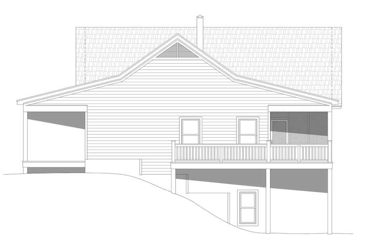Country House Plan #940-00381 Elevation Photo
