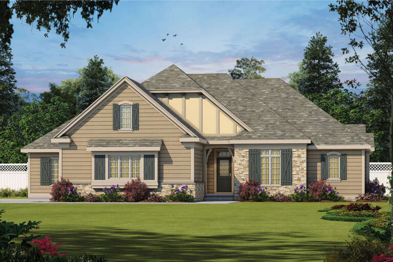House Plan House Plan #26076 Front Elevation