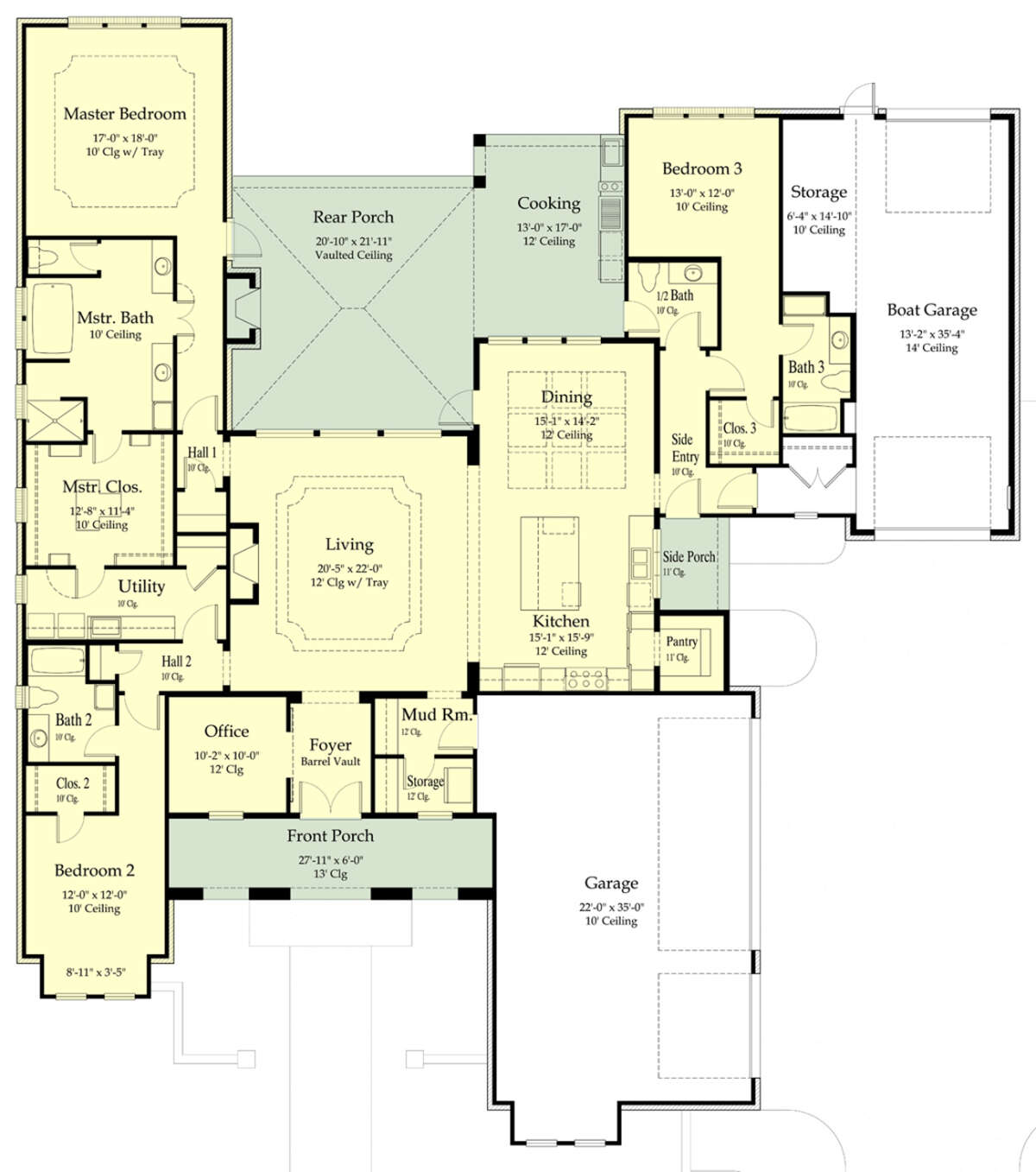 Main Floor for House Plan #7516-00057