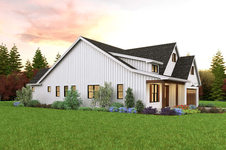 Modern Farmhouse House Plan #2559-00925 Elevation Photo