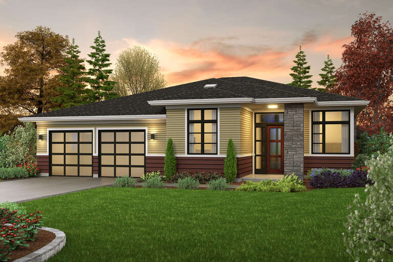 House Plan House Plan #26079 Front Elevation