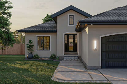 Mediterranean House Plan #963-00612 Elevation Photo