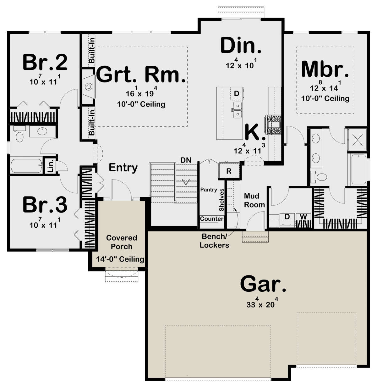 Main Floor for House Plan #963-00612