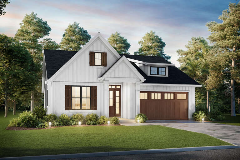 Modern Farmhouse House Plan #2559-00927 Elevation Photo
