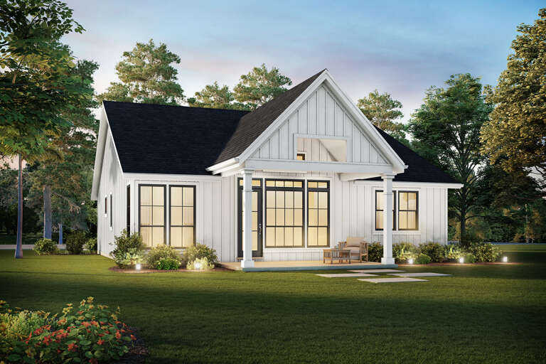 Modern Farmhouse House Plan #2559-00927 Elevation Photo