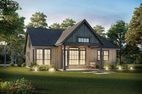 Modern Farmhouse House Plan #2559-00927 Elevation Photo