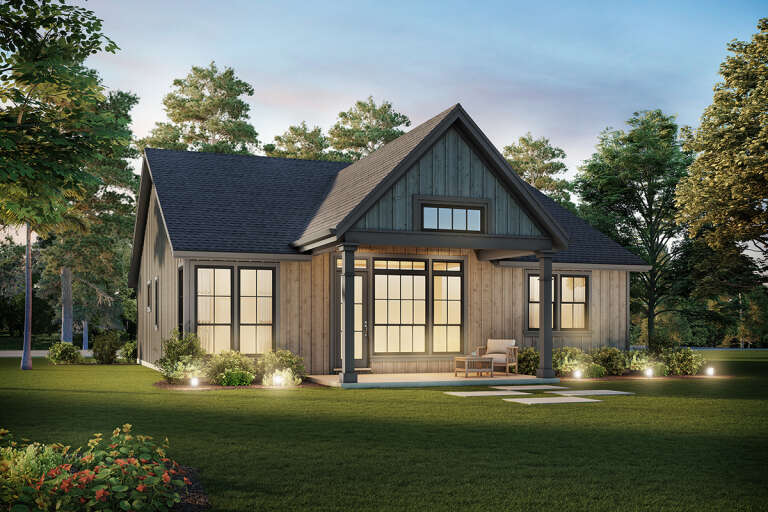 Modern Farmhouse House Plan #2559-00927 Elevation Photo