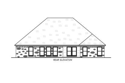 Traditional House Plan #9279-00044 Elevation Photo