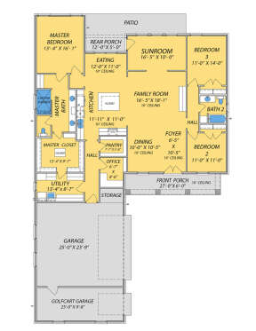 Main Floor for House Plan #9279-00044