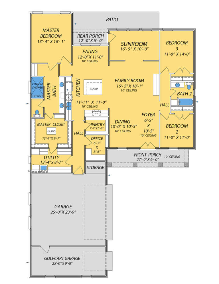 House Plan House Plan #26084 Drawing 1