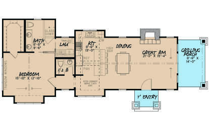 House Plan House Plan #26085 Drawing 1