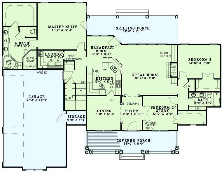 House Plan House Plan #26087 Drawing 1