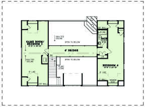 Second Floor for House Plan #110-01076