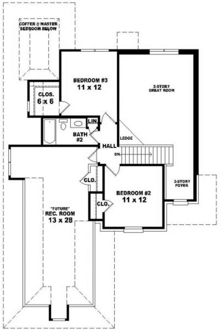 House Plan House Plan #2609 Drawing 2