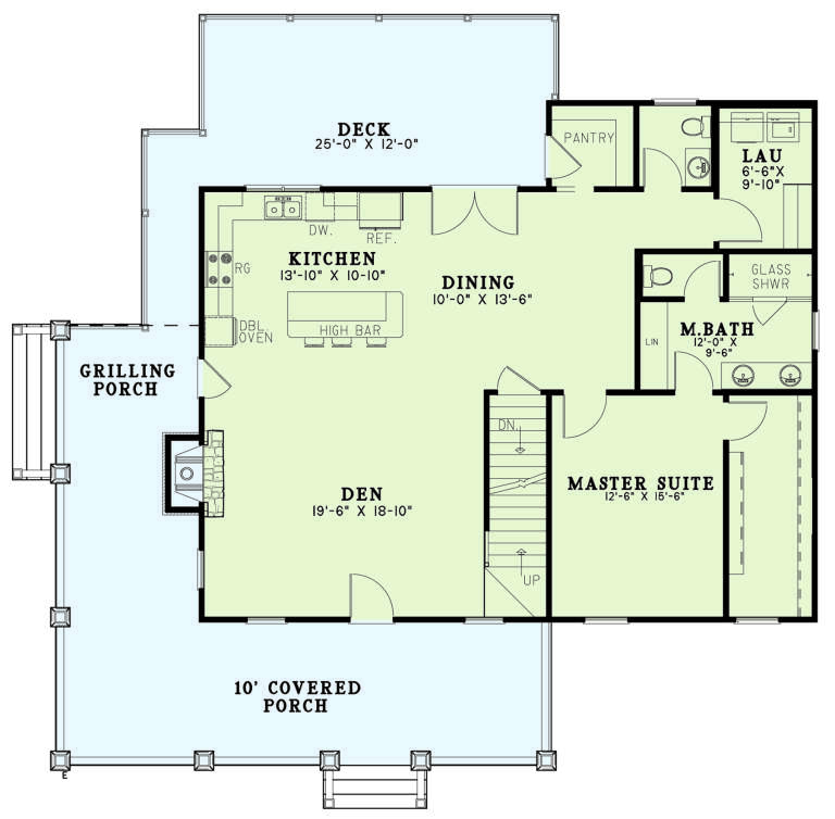 House Plan House Plan #26090 Drawing 1
