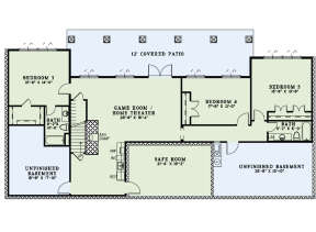 Basement for House Plan #110-01078