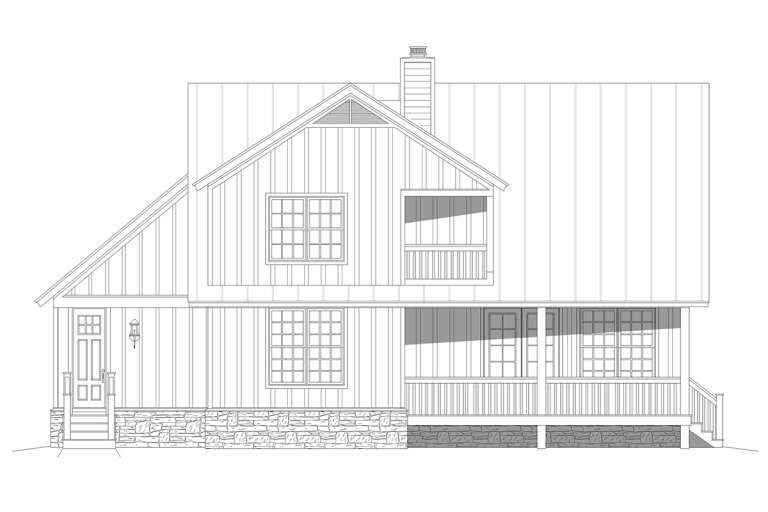 Country House Plan #940-00382 Elevation Photo