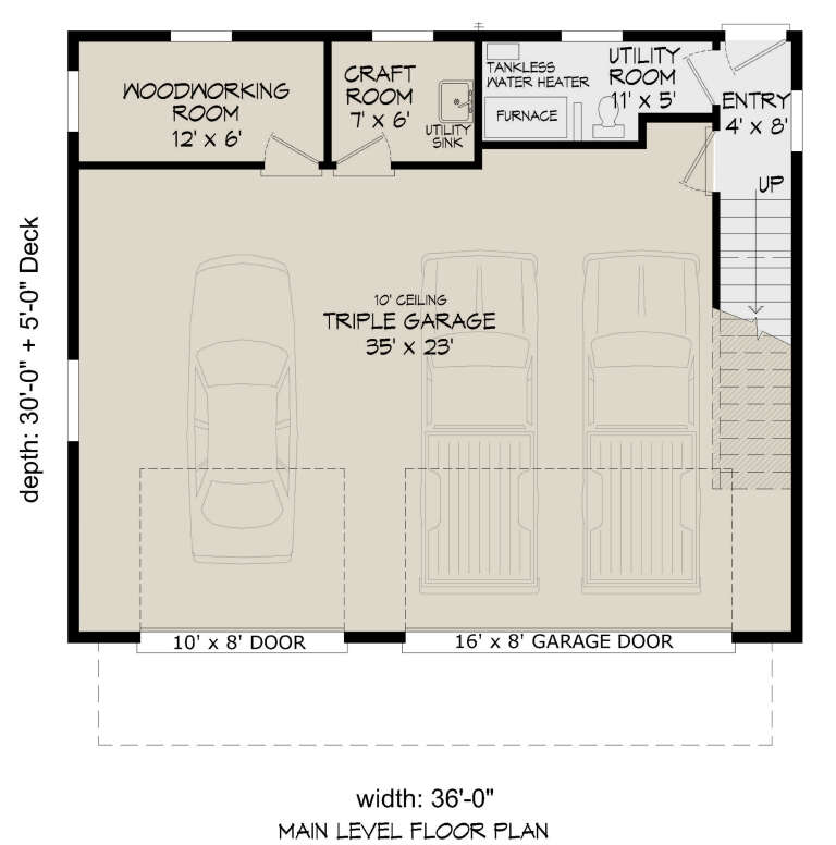 House Plan House Plan #26093 Drawing 1