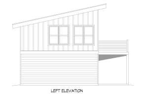 Modern  House Plan #940-00384 Elevation Photo