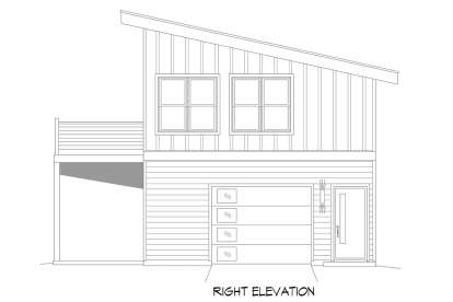 Modern House Plan #940-00384 Elevation Photo