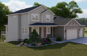 Traditional House Plan #2802-00084 Elevation Photo
