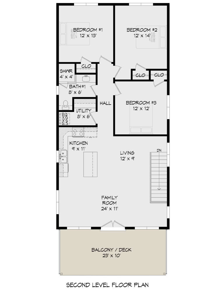 House Plan House Plan #26101 Drawing 2