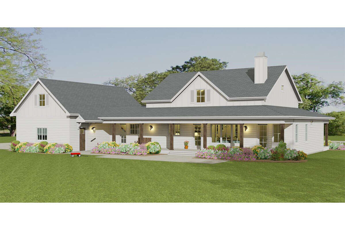 Country House Plan #3125-00030 Elevation Photo