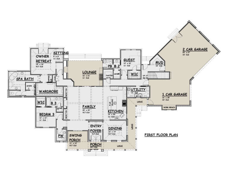 House Plan House Plan #26103 Drawing 1