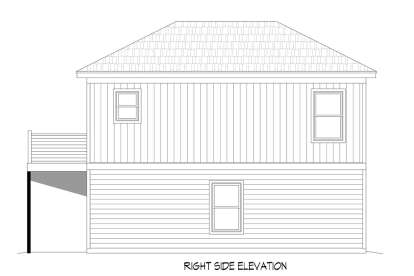 Modern House Plan #940-00387 Elevation Photo