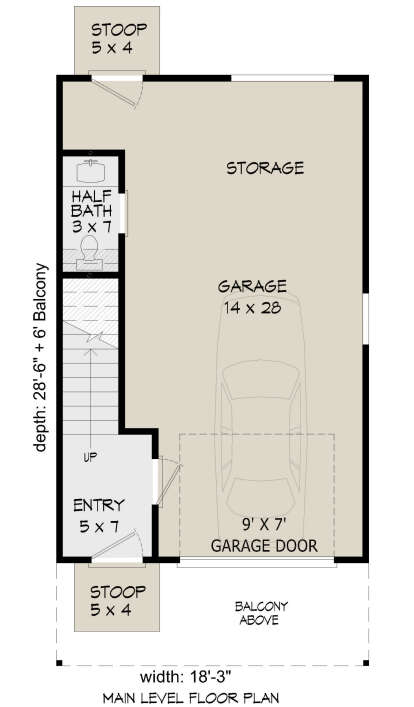House Plan House Plan #26104 Drawing 1