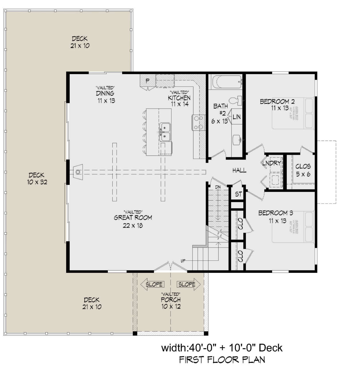 Main Floor for House Plan #940-00388