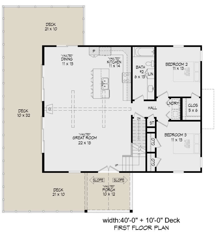 House Plan House Plan #26105 Drawing 1