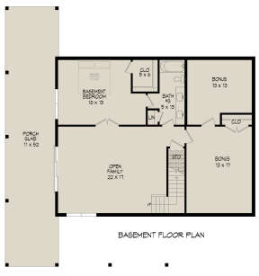 Basement for House Plan #940-00388