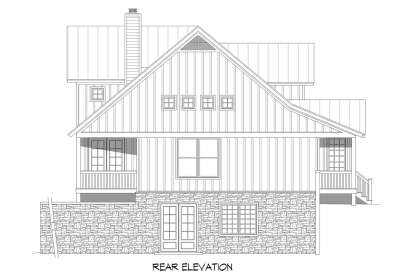 Country House Plan #940-00391 Elevation Photo