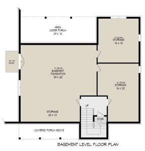 Basement for House Plan #940-00391