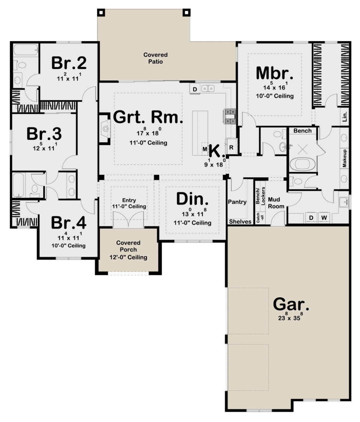 Main Floor for House Plan #963-00613