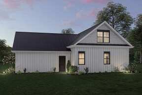 Modern Farmhouse House Plan #1462-00037 Elevation Photo