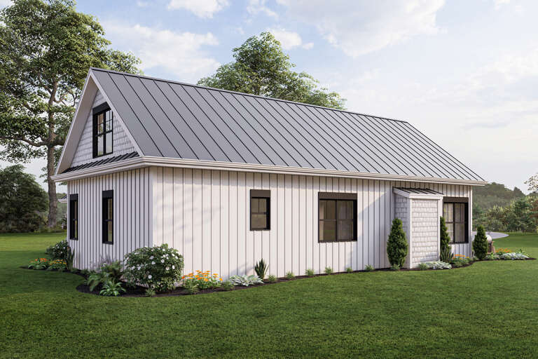 Modern Farmhouse House Plan #1462-00037 Elevation Photo