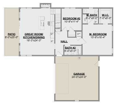 House Plan House Plan #26112 Drawing 1