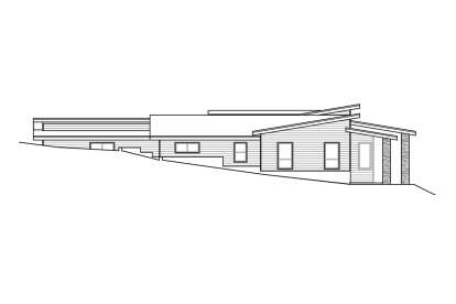 Contemporary House Plan #035-00952 Elevation Photo