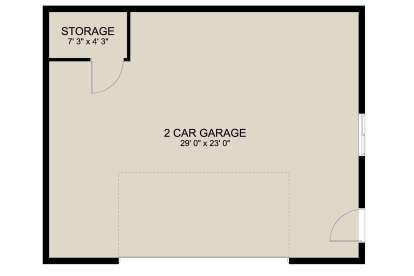 Main Floor for House Plan #2802-00093