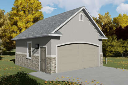 European House Plan #2802-00097 Elevation Photo