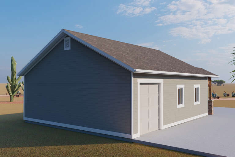 Craftsman House Plan #2802-00098 Elevation Photo