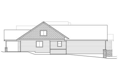 Craftsman House Plan #035-00953 Elevation Photo