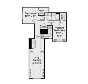 Second Floor for House Plan #035-00953