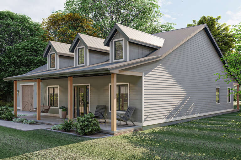Southern House Plan #963-00614 Elevation Photo