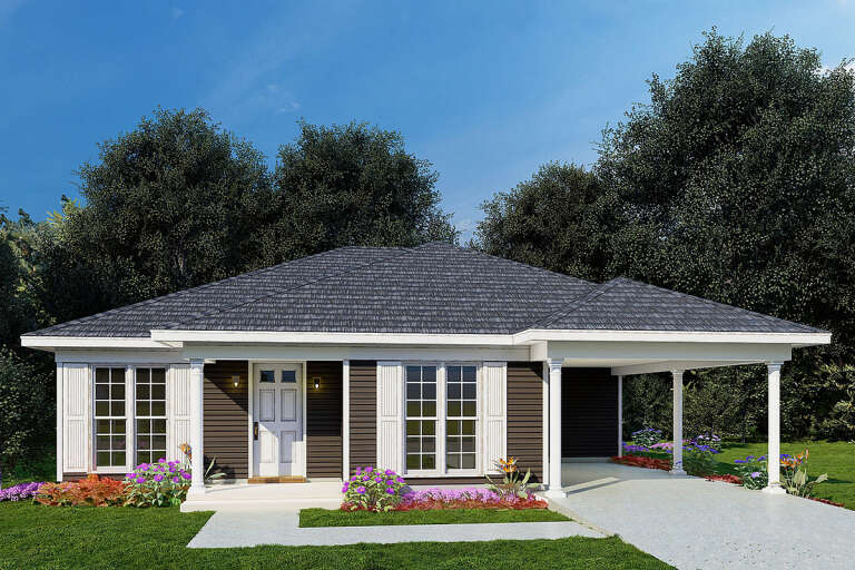 House Plan House Plan #26131 Front Elevation