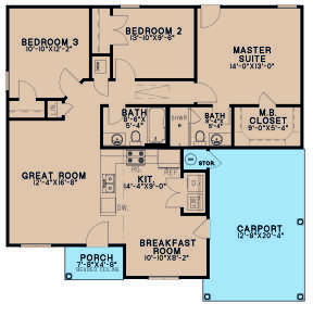 Main Floor for House Plan #8318-00222