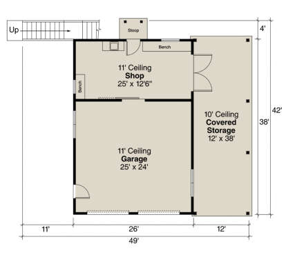 House Plan House Plan #26132 Drawing 1