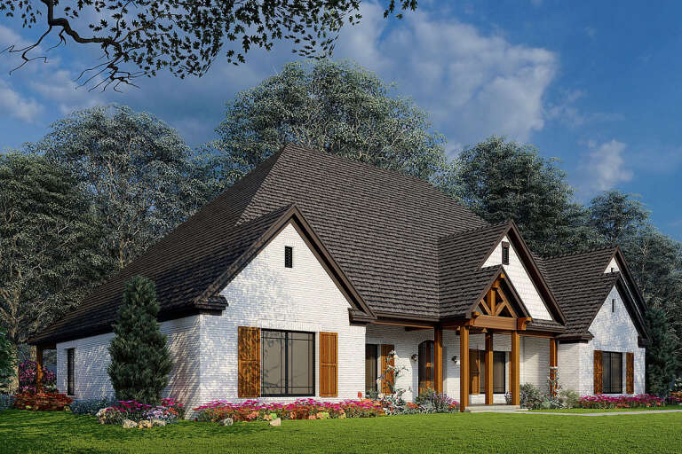 Craftsman House Plan #8318-00223 Elevation Photo